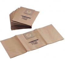 Karcher M Class Paper Filter Dust Bags for T 12/1 Vacuum Cleaners Pack of 10