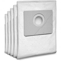 Karcher Fleece Filter Dust Bags for NT 20/1 Vacuum Cleaners Pack of 5