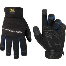 Kunys Flex Grip Workright Lined Winter Gloves Black L