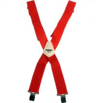 Kunys Work Trousers Braces Red