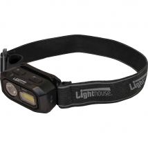 Lighthouse Elite Sensor Rechargeable LED Head Torch Black