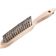 Lessmann Stainless Steel Wire Rivet Brush