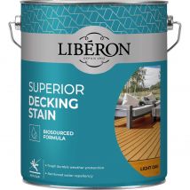 Liberon Superior Decking Stain Light Oak 5l