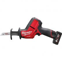 Milwaukee M12 CHZ Fuel 12v Cordless Brushless Reciprocating Saw 2 x 6ah Li-ion Battery Charger Case