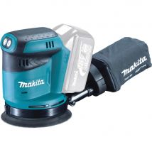 Makita DBO180 18v LXT Cordless Orbital Disc Sander 125mm No Batteries No Battery Charger No Case