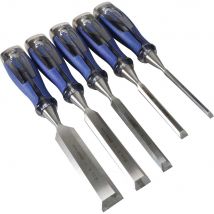 Marples 5 Piece M750 Splitproof Pro Bevel Edge Chisel Set