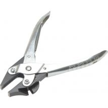 Maun Spring Return Serrated Flat Jaw Side Cutter Pliers 165mm