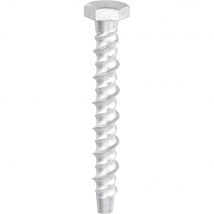 Multi Fix Bolt Hex Head Concrete Screws 6mm 150mm Pack of 75