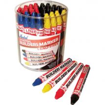 Markal Universal Builders Marker Crayon Assorted Pack of 48