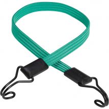 Masterlock Double Hook Flat Bungee Cord 800mm Green Pack of 1