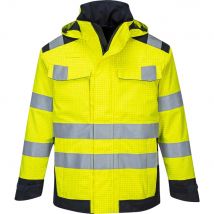 Modaflame Rain Multi Norm Arc Heat and Flame Resistant Jacket Yellow / Navy XL