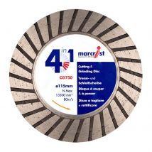 Marcrist CG750 Cut and Grind Diamond Blade 125mm