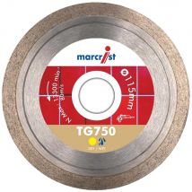 Marcrist TG750 Thin Grout Raking Diamond Blade 115mm 22mm