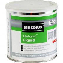Metolux 2 Part Metoset Liquid Polyester Mortar Crack Repair 5kg