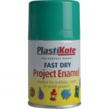 Plastikote Dry Enamel Aerosol Spray Paint Jade 100ml