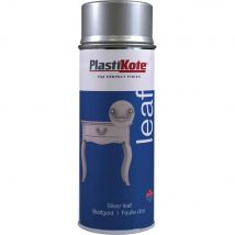 Plasti-Kote Leaf Spray Silver 400ml