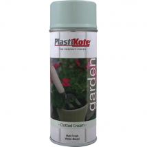 Plastikote Garden Colours Spray Paint Clotted Cream 400ml