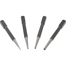 Priory 4 Piece Nail Punch Set