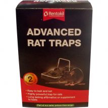 Rentokil Advanced Rat Traps Pack of 2