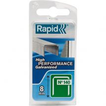 Rapid Type 140 Galvanised Staples 8mm Pack of 650