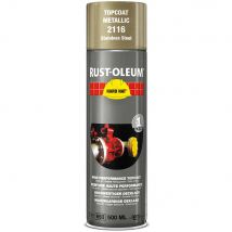 Rust Oleum Hard Hat Stainless Steel Spray Paint Stainless Steel 500ml