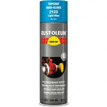 Rust Oleum Hard Hat Metal Spray Paint Light Blue 500ml