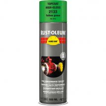 Rust Oleum Hard Hat Metal Spray Paint Yellow Green 500ml