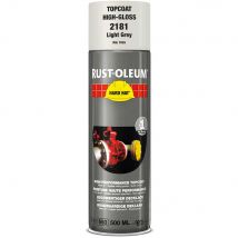 Rust Oleum Hard Hat Metal Spray Paint Light Grey 500ml