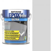 Rust Oleum Epoxy Shield Ultra Floor Coating Paint Light Grey 5l