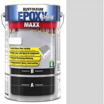 Rust Oleum Epoxy Shield Maxx Floor Coating Paint Light Grey 5l