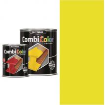 Rust Oleum CombiColor Metal Protection Paint Coleseed Yellow 750ml