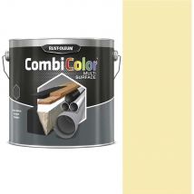 Rust Oleum Satin Multi Surface Paint Cream 2.5l