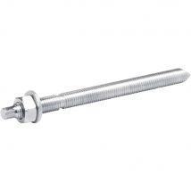 Rawl Zinc Plated Class 8.8 Steel Threaded Rod M12 160mm Pack of 10