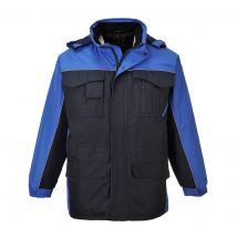 Portwest Ripstop Parka Navy / Royal Blue S