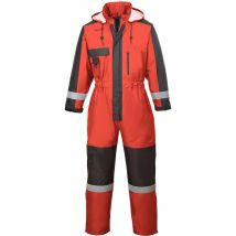 Portwest S585 Waterproof Winter Coverall Red S