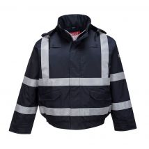 BizFlame Bomber Jacket Navy S