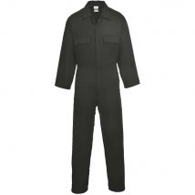 Portwest S998 Euro Cotton Boilersuit Black XL 31"