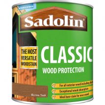 Sadolin Classic Wood Protection Woodstain Burma Teak 1l