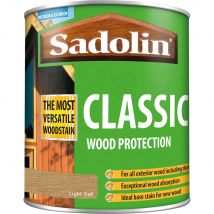 Sadolin Classic Wood Protection Woodstain Light Oak 1l