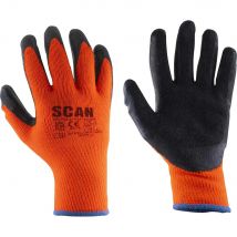 Scan Thermal Latex Coated Glove L Pack of 5