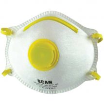 Scan FFP1 Moulded Disposable Dust Mask Pack of 3