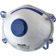 Scan FFP2 Moulded Disposable Odour Mask Pack of 3