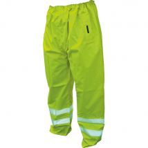 Scan Hi Vis Waterproof Motorway Trousers Yellow 2XL