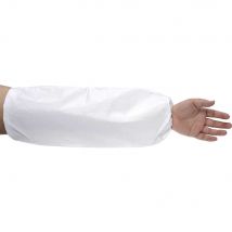 Biztex Breathable Elasticated Sleeves White Pack of 150