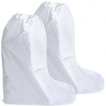 BizTex Microporous Disposable Boot Covers White Pack of 200