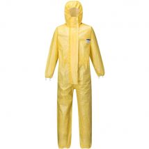 BizTex Microporous Type 3/4/5/6 Coverall Yellow L 31"