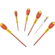 Stanley 6 Piece Fatmax VDE Insulated Screwdriver Set