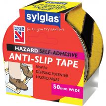 Sylglas Anti SlipTape Black / Yellow 50mm 18m