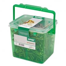 Spax S Self Countersinking Pozi Wood Screws Handy Tub 5mm 70mm Pack of 250