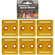 Stealth Mounts Tool Mounts Spacer Blocks Yellow